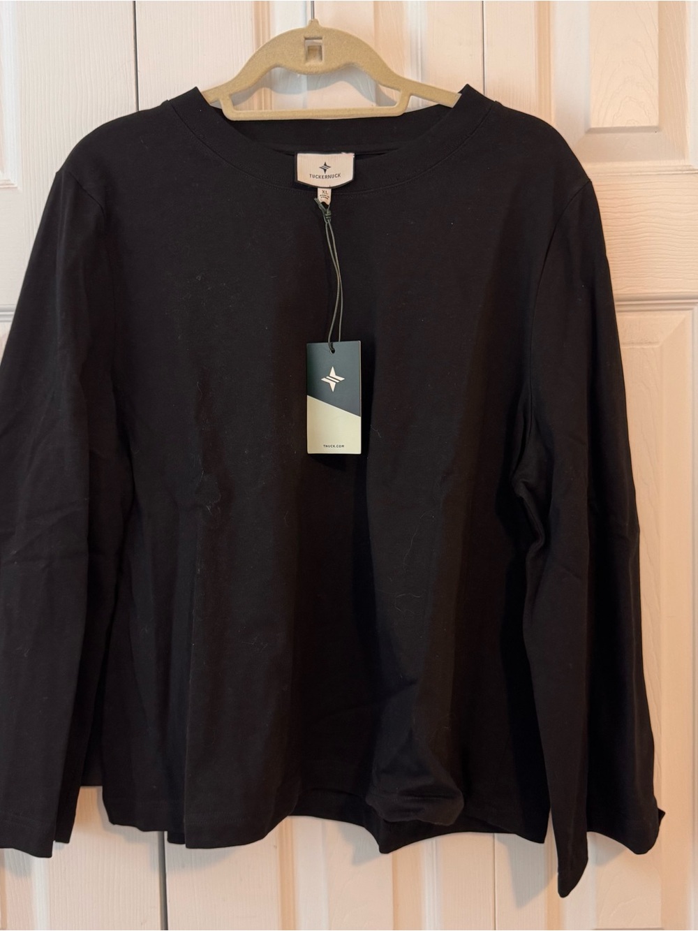 Tuckernuck Long Sleeve Crewneck Tee - Black